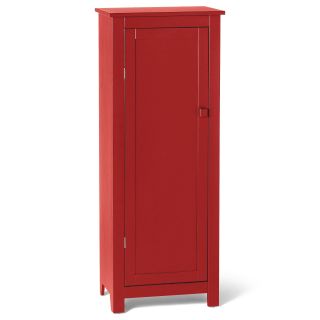 Carson Tall Kitchen Pantry, Red