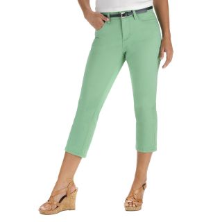 Lee Monroe Belted Capris, Sugarmint, Womens