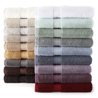 ROYAL VELVET Egyptian Cotton Solid Bath Towels, Mineral Sage