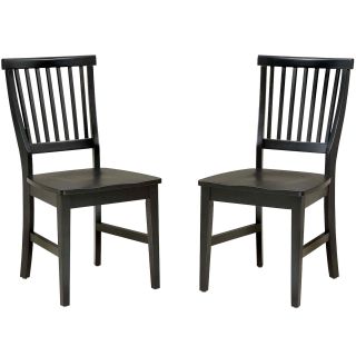 Maxwell Set of 2 Dining Chairs, Black