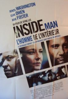 Inside Man (Large   French   Folded) Movie Poster