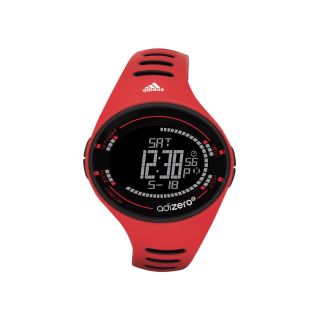 Adidas adiZero High Performance Mens Red Digital Chronograph Sport Watch