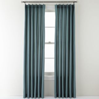 Studio Finley Metal Tab Window Curtain Panel, Blue