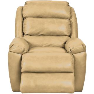 Lanier Leather Recliner, Durango Almond