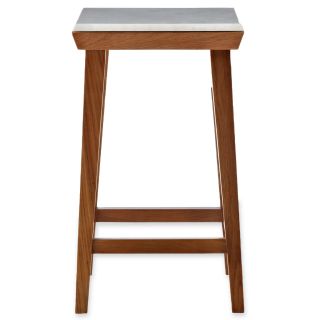 CONRAN Design by Marbled End Table, Oak