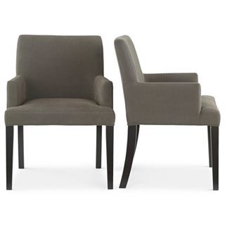 Tribeca Set of 2 Armchair, Gray