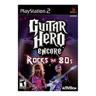 PS2 Guitar Hero Encore Rocks the 80s