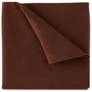 Micro Flannel Standard/Queen Pillowcase, Chocolate (Brown)