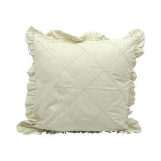 Newport Basket 20 Square Decorative Pillow, Lt Beige