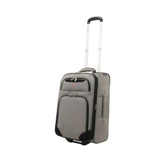 Swissgear 21 Carry On Spinner Upright Luggage   Pewter