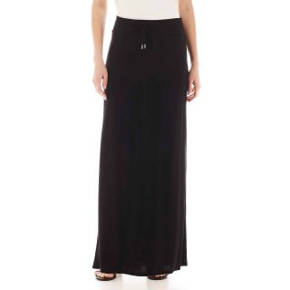 A.N.A Knit Maxi Skirt   Petite, Black