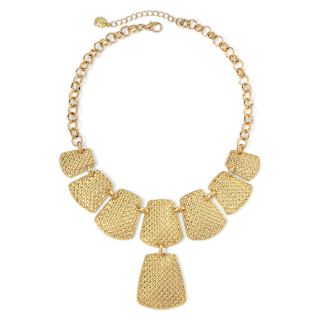 MONET JEWELRY Monet Gold Tone Woven Y Necklace