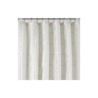 Studio Tic Tac Toe Shower Curtain, Ivory