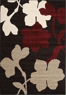 Casa Area Rug with Flowers