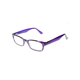 Riviera Channing Crystal Accented Purple Reading Glasses, Chng