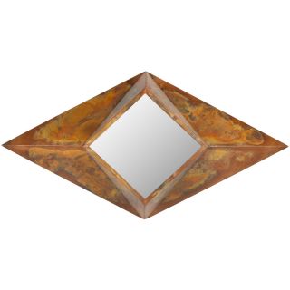 Diamond Mirror, Burnt Copper