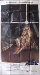 STAR WARS (THREE SHEET) Movie Poster