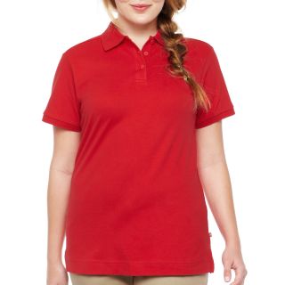 Dickies Pique Polo   Plus, Red