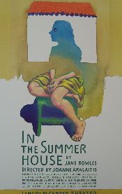 In the Summer House (Original Broadway Theatre Window Card)
