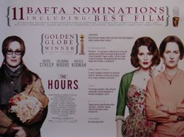 The Hours (British Quad) Movie Poster
