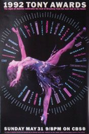 The 1992 Tony Awards Poster