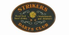 Strikers Dart Club Sign
