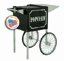 Cart for 1911 Style 4 oz Popcorn Machine Black & Chrome