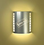 Admit One Silver Theater Sconce (with filmstrip)