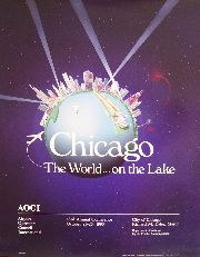 Chicago   the World on the Lake Poster