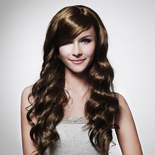 Capless Long Brown Curly Hair Wig 15 Colors To Choose