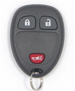 2009 Pontiac Torrent Keyless Entry Remote
