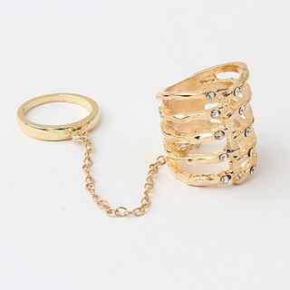 Attractive Alloy With Rhinestone Womens Ring