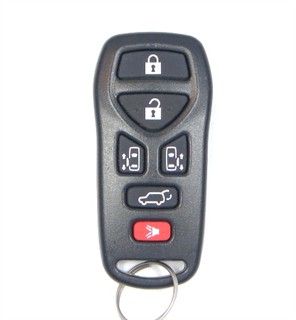 2008 Nissan Quest Keyless Entry Remote w/2 Power Side Doors