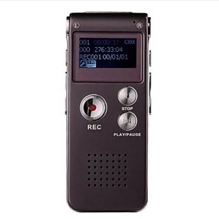 Hot Sell 8G  Digital Voice Recorder (Wine Red)