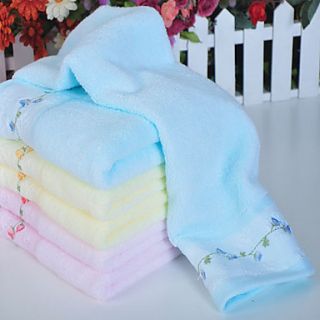 Hand Towel,Terry 100% Cotton Little Flower Print 34CM x 76CM  3 Colours Available