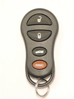 2001 Chrysler Sebring (sedan & convertible) Keyless Entry Remote   Used