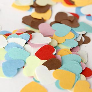 Colorful Heart Confetti (Bag of 350 pieces)