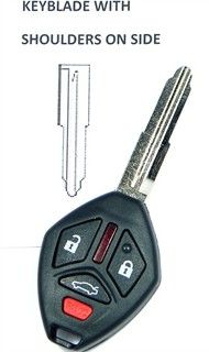 2007 Mitsubishi Eclipse Remote Key (shoulder blade)
