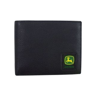 John Deere Leather Passcase Wallet, Mens
