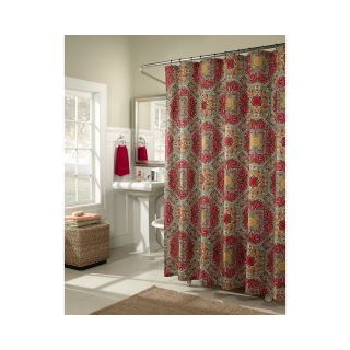 Kashmire Shower Curtain, Ruby