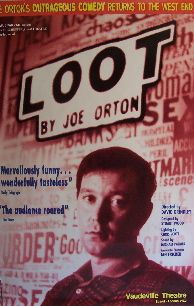 Loot (Original London Theatre Poster)
