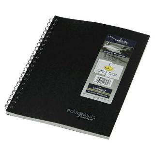 Cambridge Limited 2 Subject Wirebound Business Notebook   96 Pages