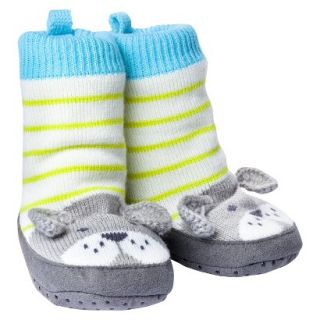 Just One YouMade by Carters Newborn Boys Dog Buddy Slippers 0 6 M