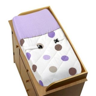 Purple Mod Dots Changing Pad Cover