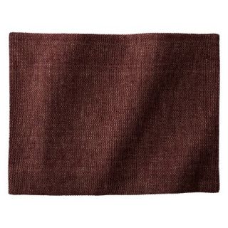 Threshold Textured Placemat Set of 4   Maroon