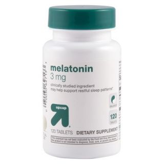 up&up Melatonin 3mg Tablets   120 Count