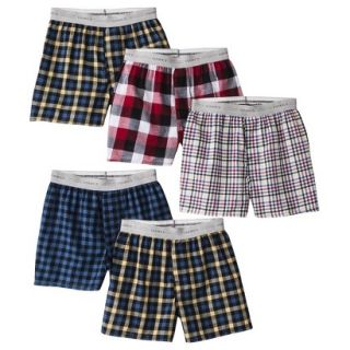 Hanes Boys Knit Boxer Underwear 5 pack   Assorted Colors S
