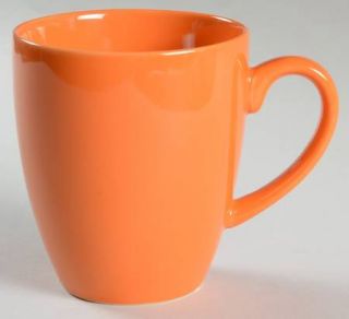 Waechtersbach Fun Factory Orange (China) Latte Mug, Fine China Dinnerware   Soli