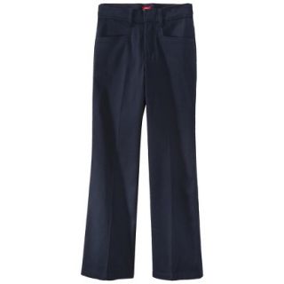 Dickies Girls Classic Fit Stretch Flare Bottom Pant   Navy 4