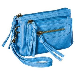 Mossimo Supply Co. Clutch with Removable Wristlet Strap   Blue